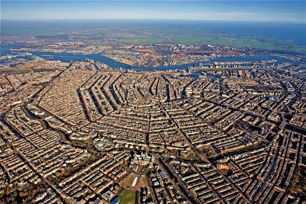 Amsterdam — şehir görünümü