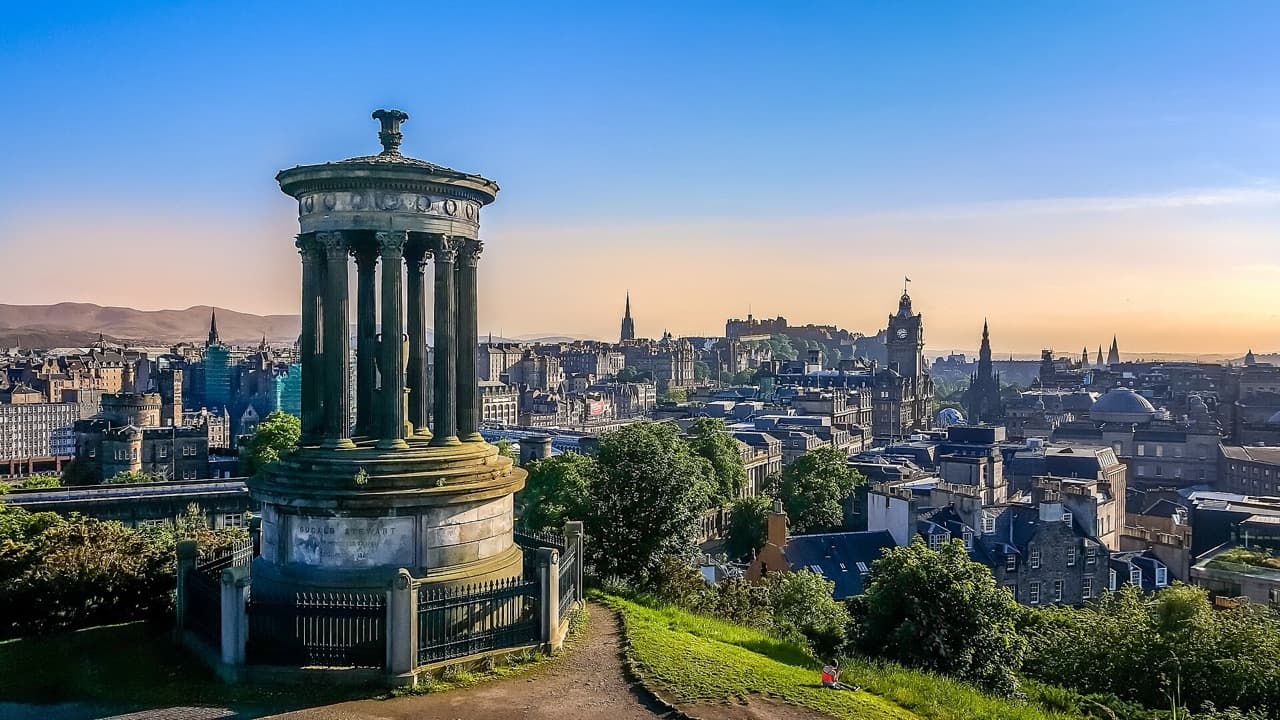 Edinburgh — şehir görünümü