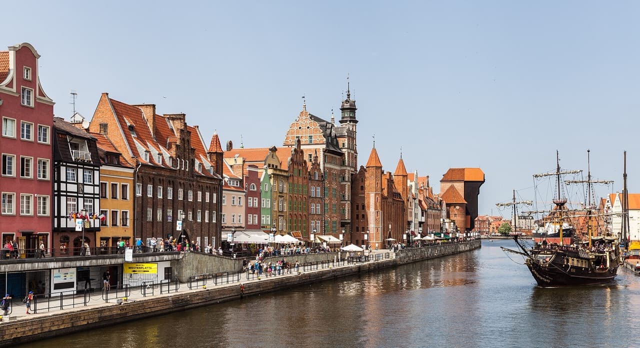 Gdansk — şehir görünümü