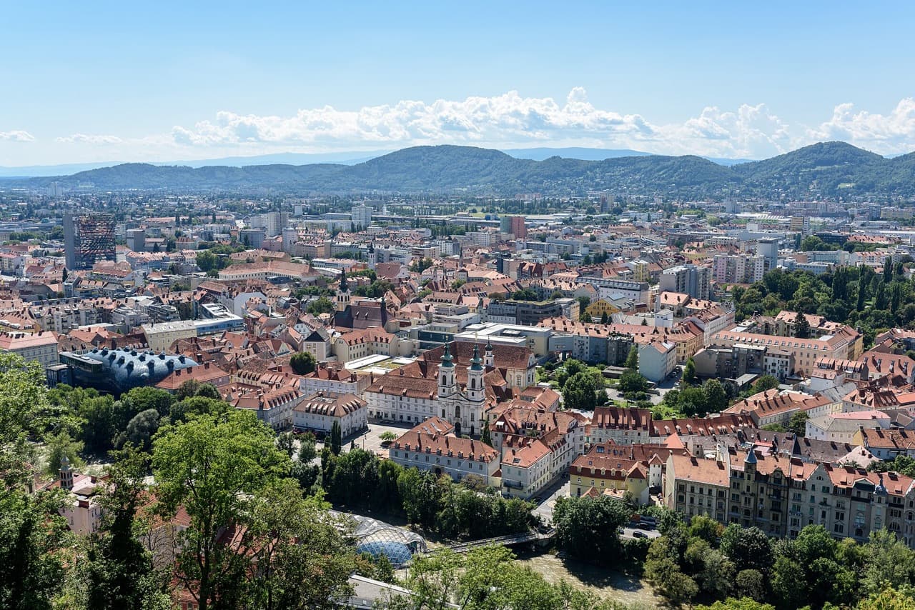 Graz — şehir görünümü