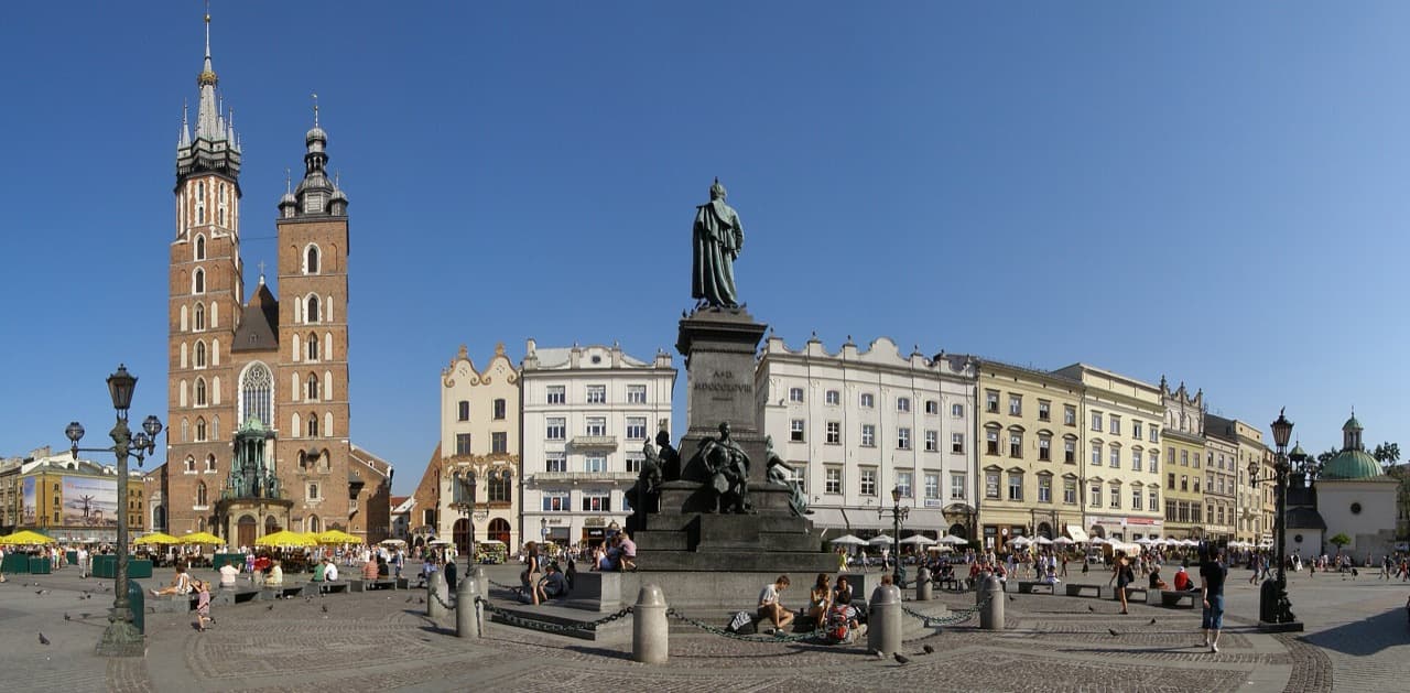 Krakow — şehir görünümü