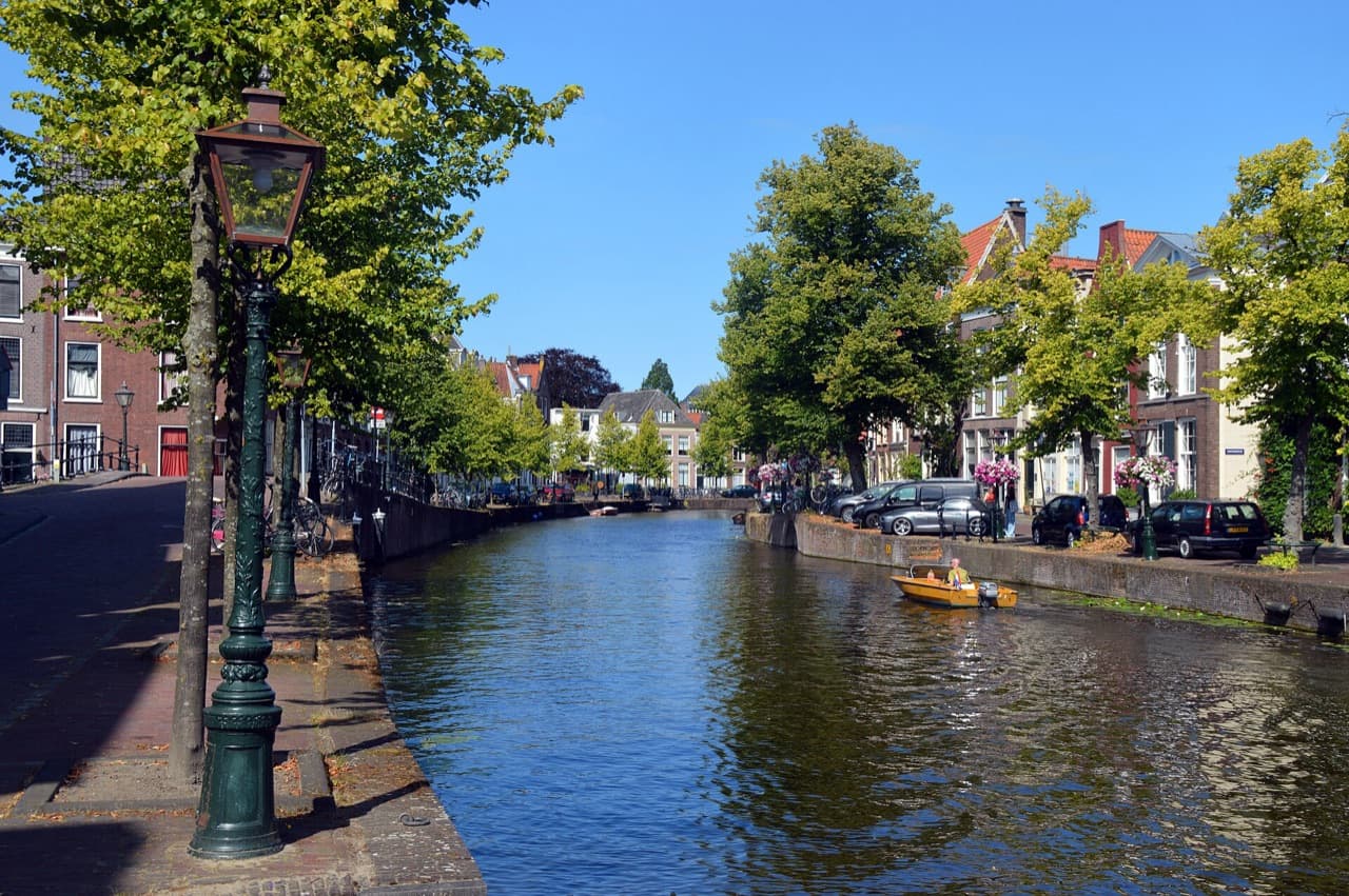 Leiden — şehir görünümü