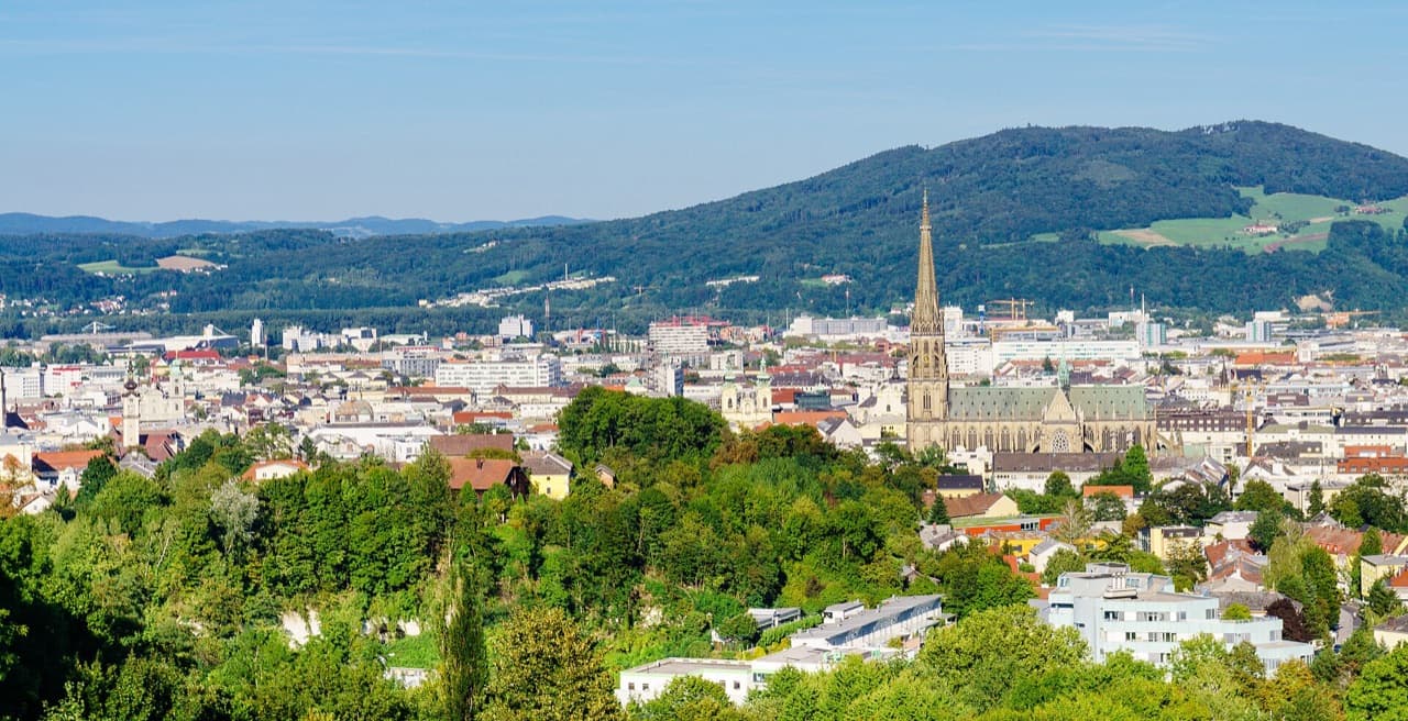 Linz — şehir görünümü