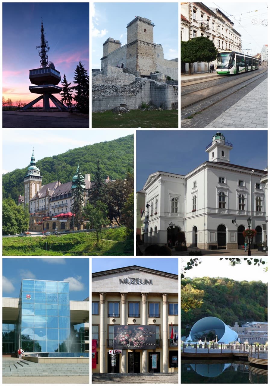 Miskolc — şehir görünümü