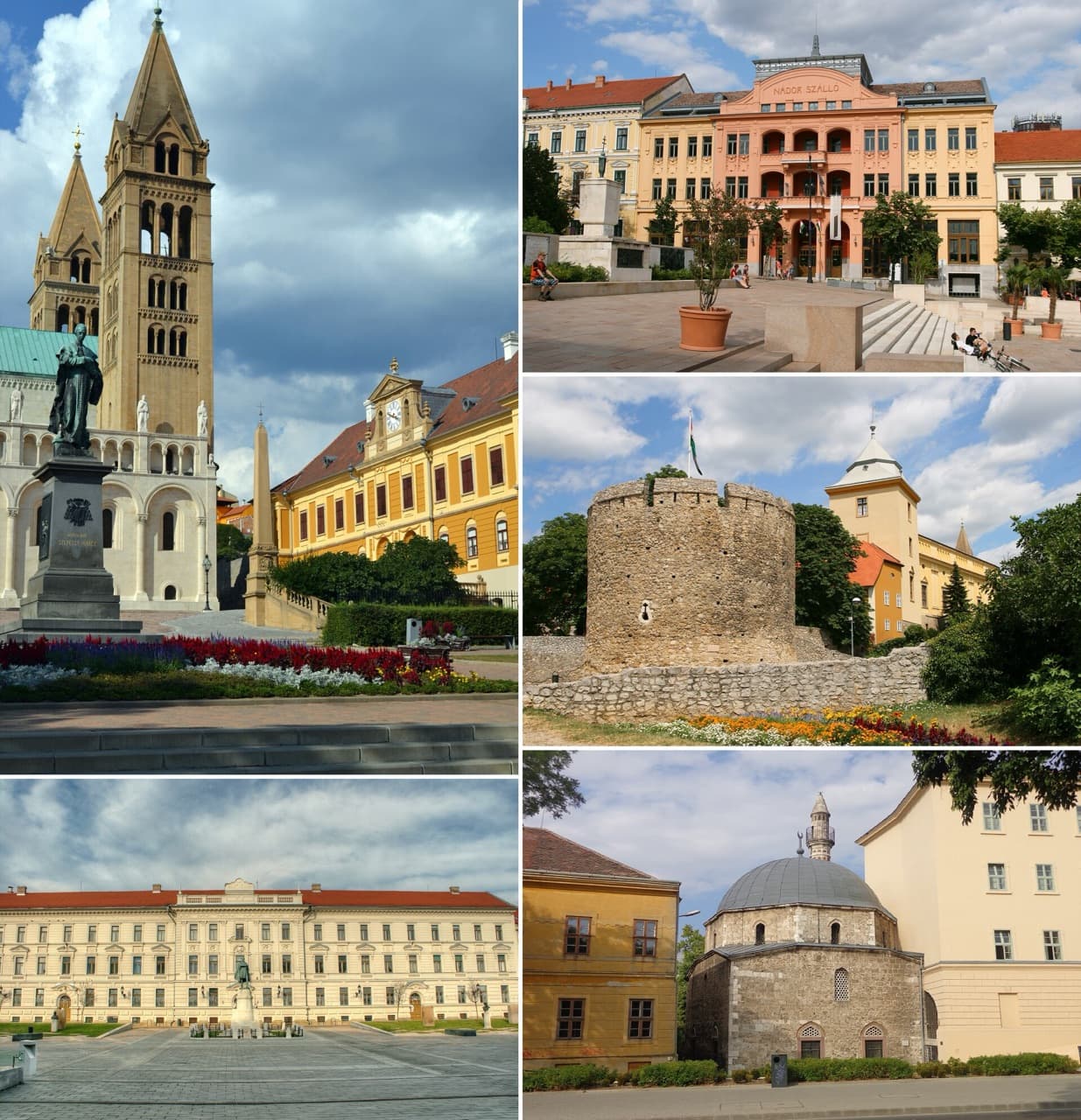 Pécs — şehir görünümü