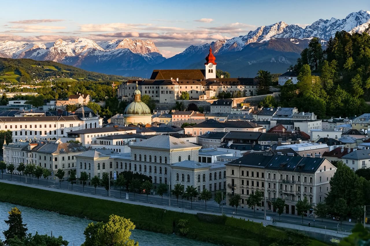 Salzburg — şehir görünümü