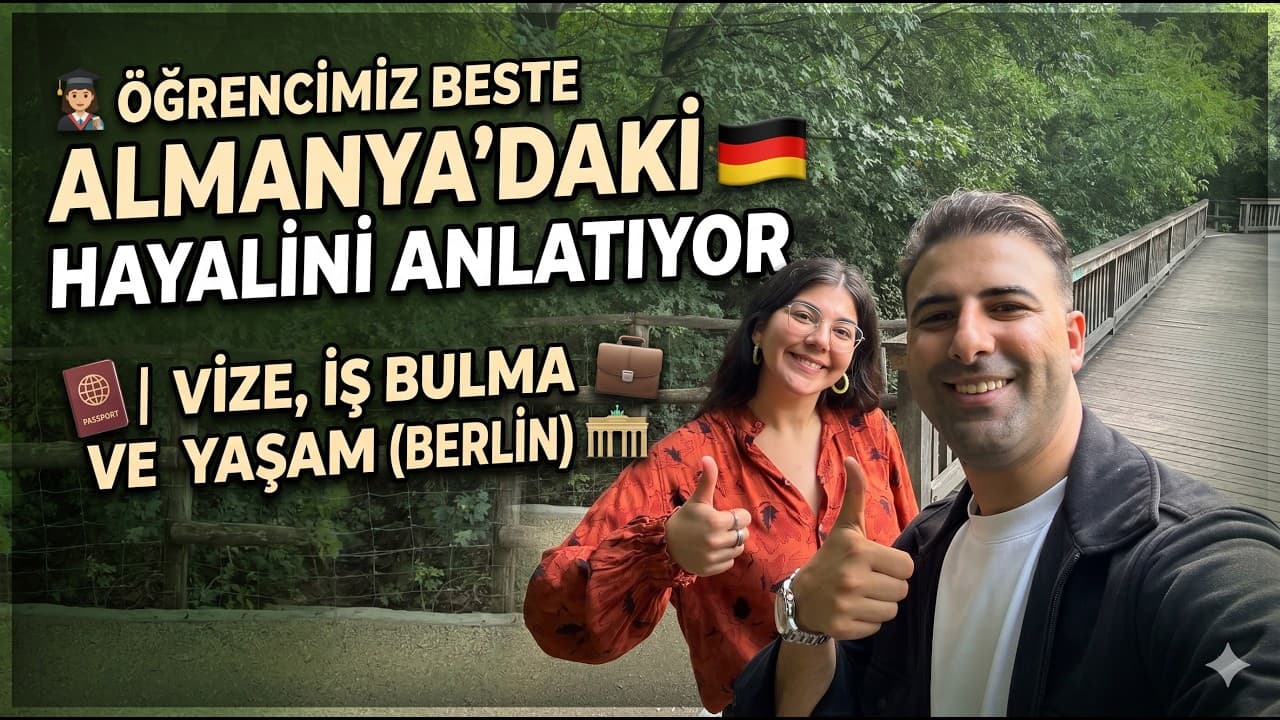 Beste'nin Almanya Hikayesi: Öğretmenlikten Berlin'de Yeni Bir Hayata