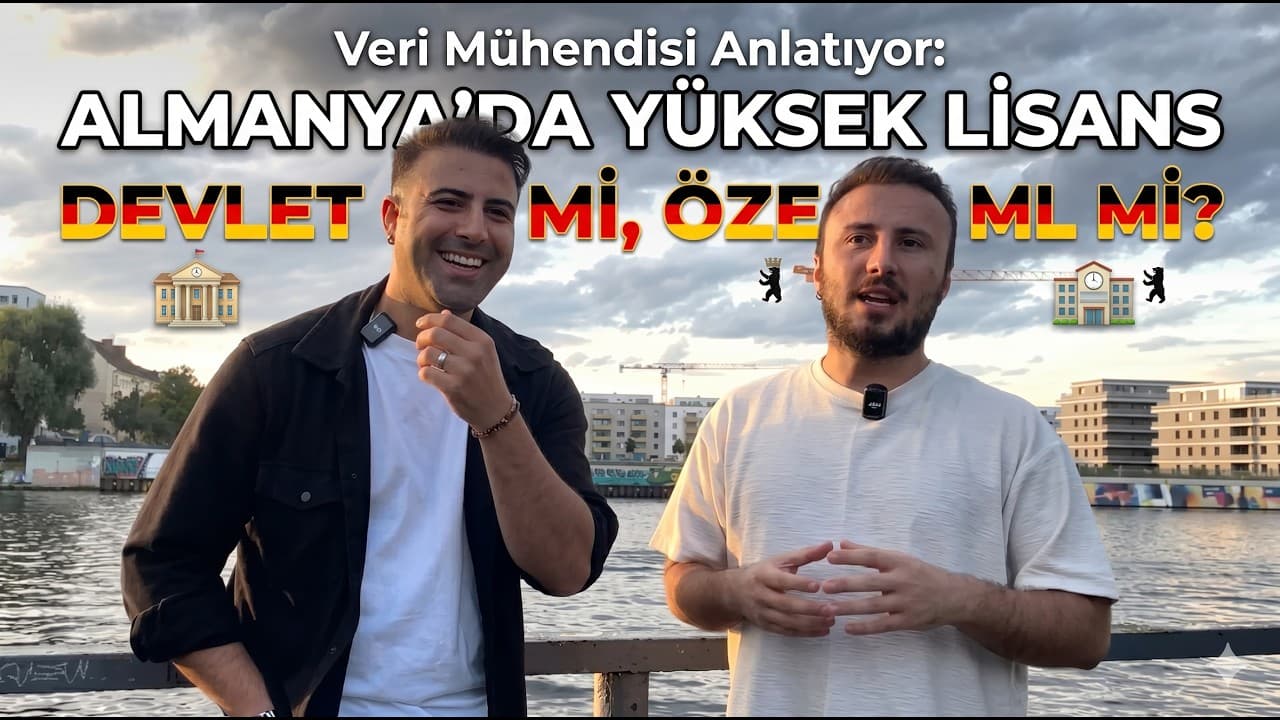 Veri Mühendisinden Almanya'da Data Science Öğrencisine: Ömer Faruk'un Hikayesi